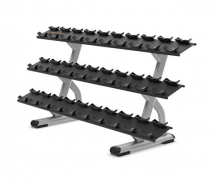 Стойка для гантелей PRECOR DBR815 на 15 пар в 3 ряда
