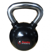 Обрезиненная гиря со стальной рукояткой SMITH 24 кг