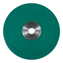 Олимпийский бампированный диск FOREMAN FM/BM-20KG Синий