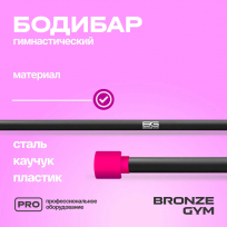 Палка гимнастическая профессиональная бодибар BRONZE GYM FA-BDB1 1 кг