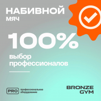 Мяч набивной BRONZE GYM FA-PWB15 15кг