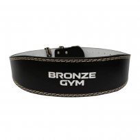Пояс атлетический BRONZE GYM натуральная кожа 115 см 
