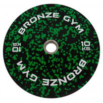 Диск бамперный BRONZE GYM BGBMC10 10 кг