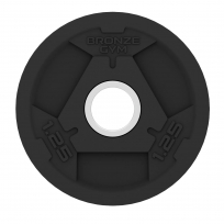 Диск олимпийский обрезиненный BRONZE GYM BGPLR012 1,25 кг