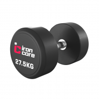 Гантельный ряд обрезиненный IRON CORE Standard IC1012 12.5-35 (10 пар 12.5-35 кг)