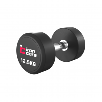Гантельный ряд обрезиненный IRON CORE Standard IC1012 12.5-35 (10 пар 12.5-35 кг)