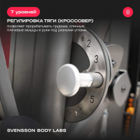Силовой комплекс полукоммерческий SVENSSON BODY LABS RIGEL PRO