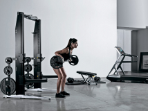 Силовая стойка TECHNOGYM Rack Personal MD150A без грифов и дисков (алюминий)