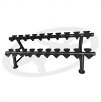 Горизонтальная стойка для гантелей OXIDE FITNESS ODR02 (на 10 пар)