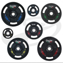 Полиуретановый олимпийский диск OXIDE FITNESS OWP02 10 кг